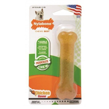 Nylabone Flexi Chew Dog Bone -Regular