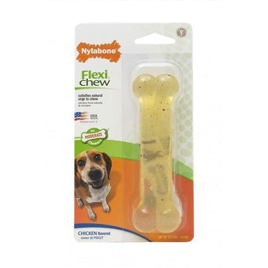 Nylabone Flexi Chew Dog Bone -Wolf
