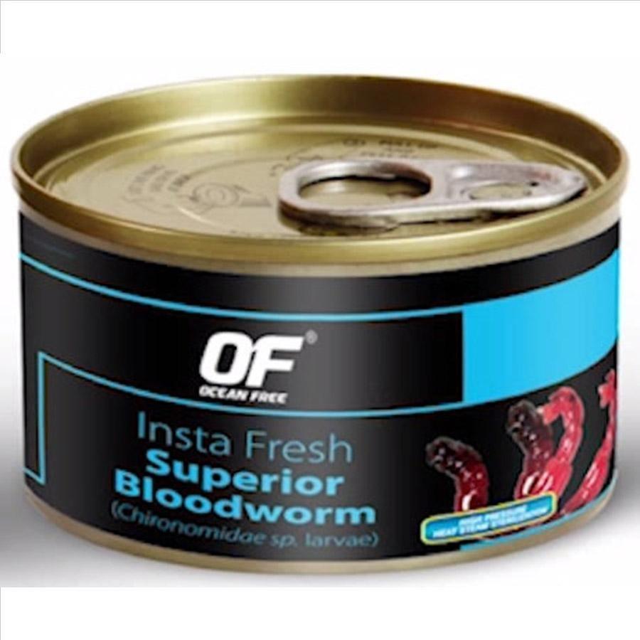 Ocean Free Canned Bloodworms 100g