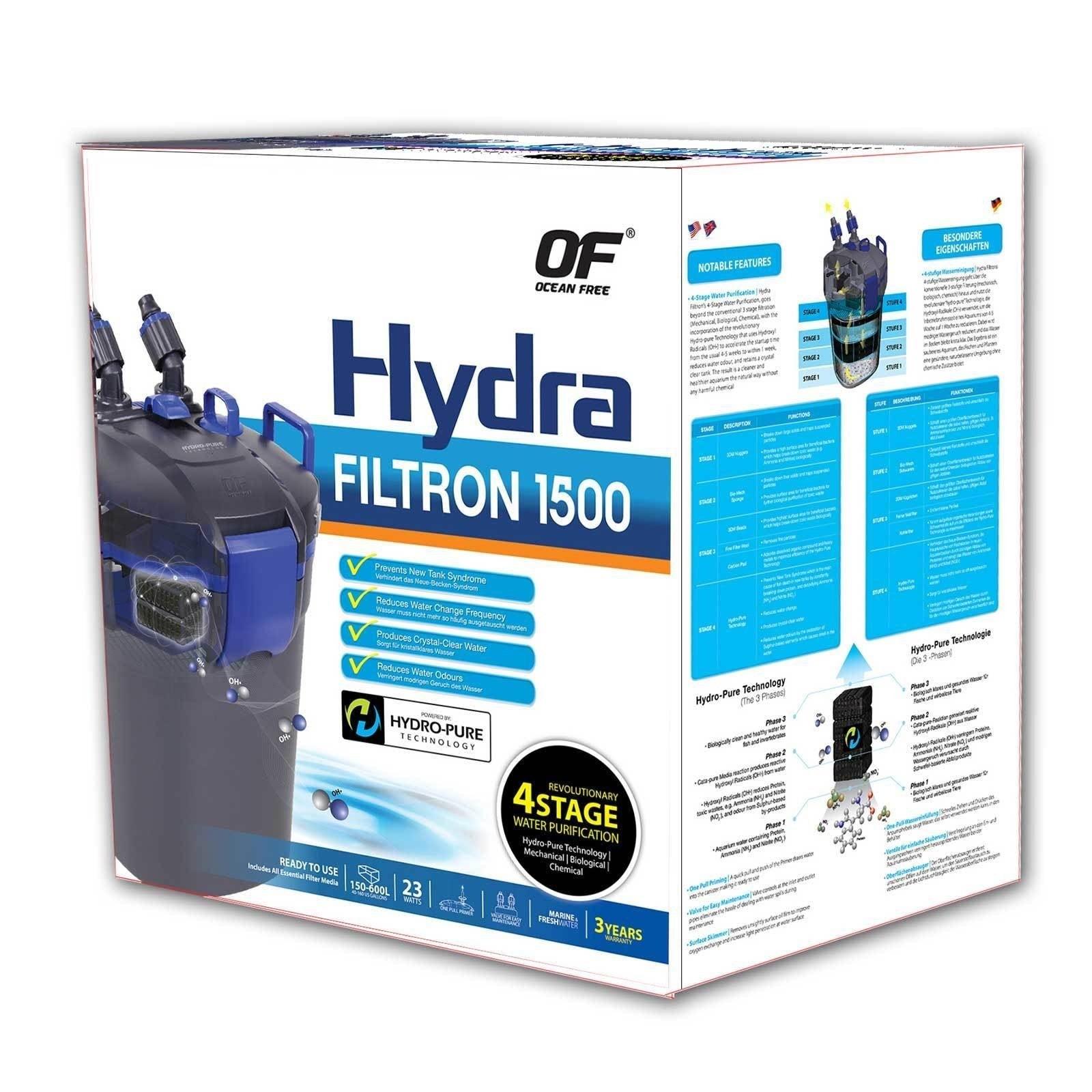 Ocean Free Hydra Filtron Filter 1500