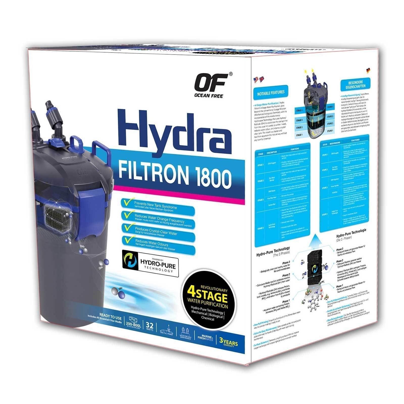 Ocean Free Hydra Filtron Filter 1800