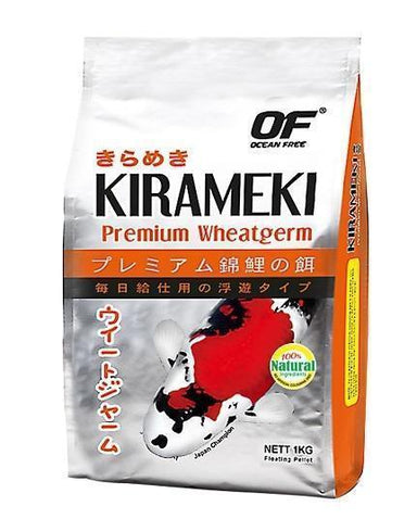 Ocean Free Kirameki Premium Wheatgerm Koi Medium 5Kg