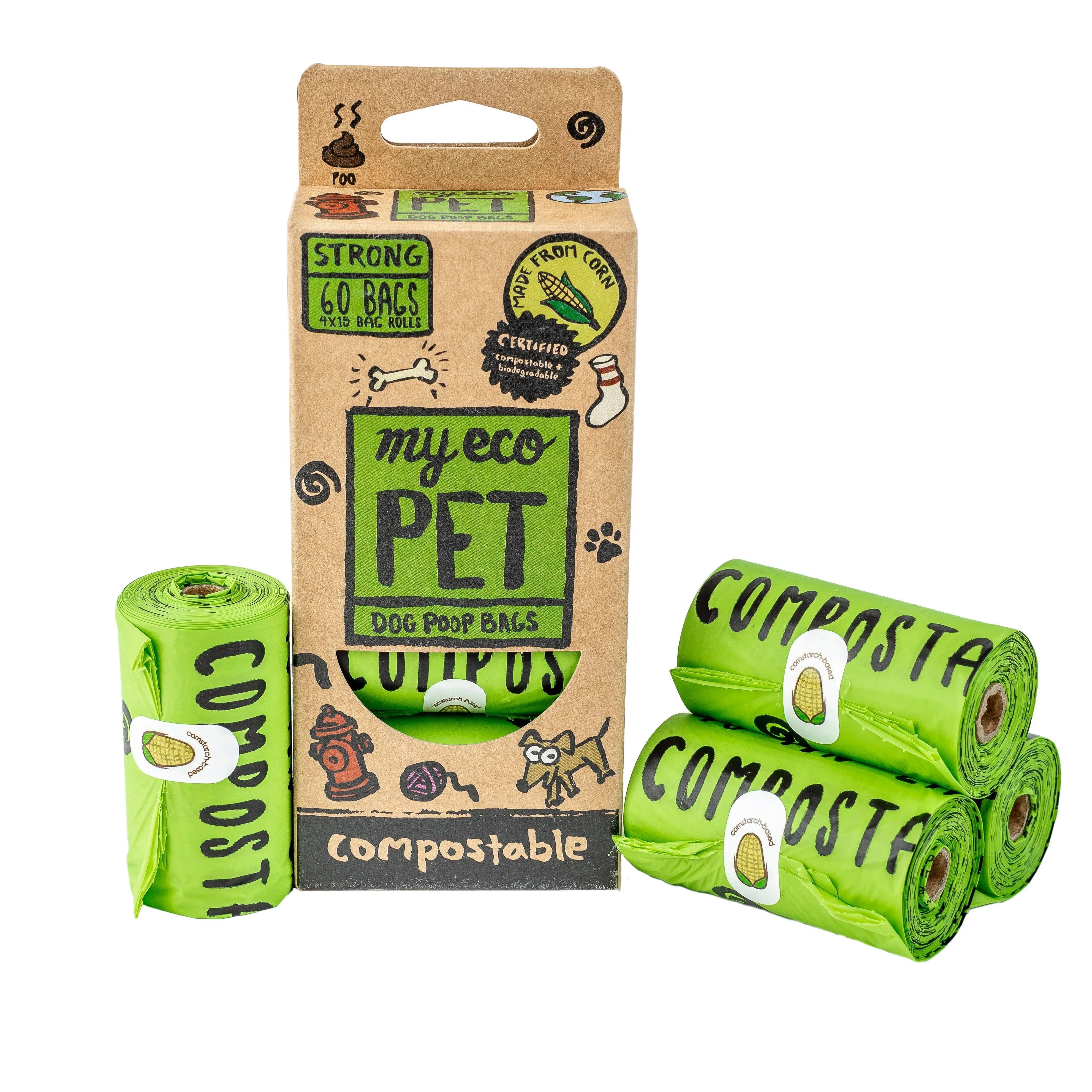 Pet Poop Bags 4 Roll Multi Pack