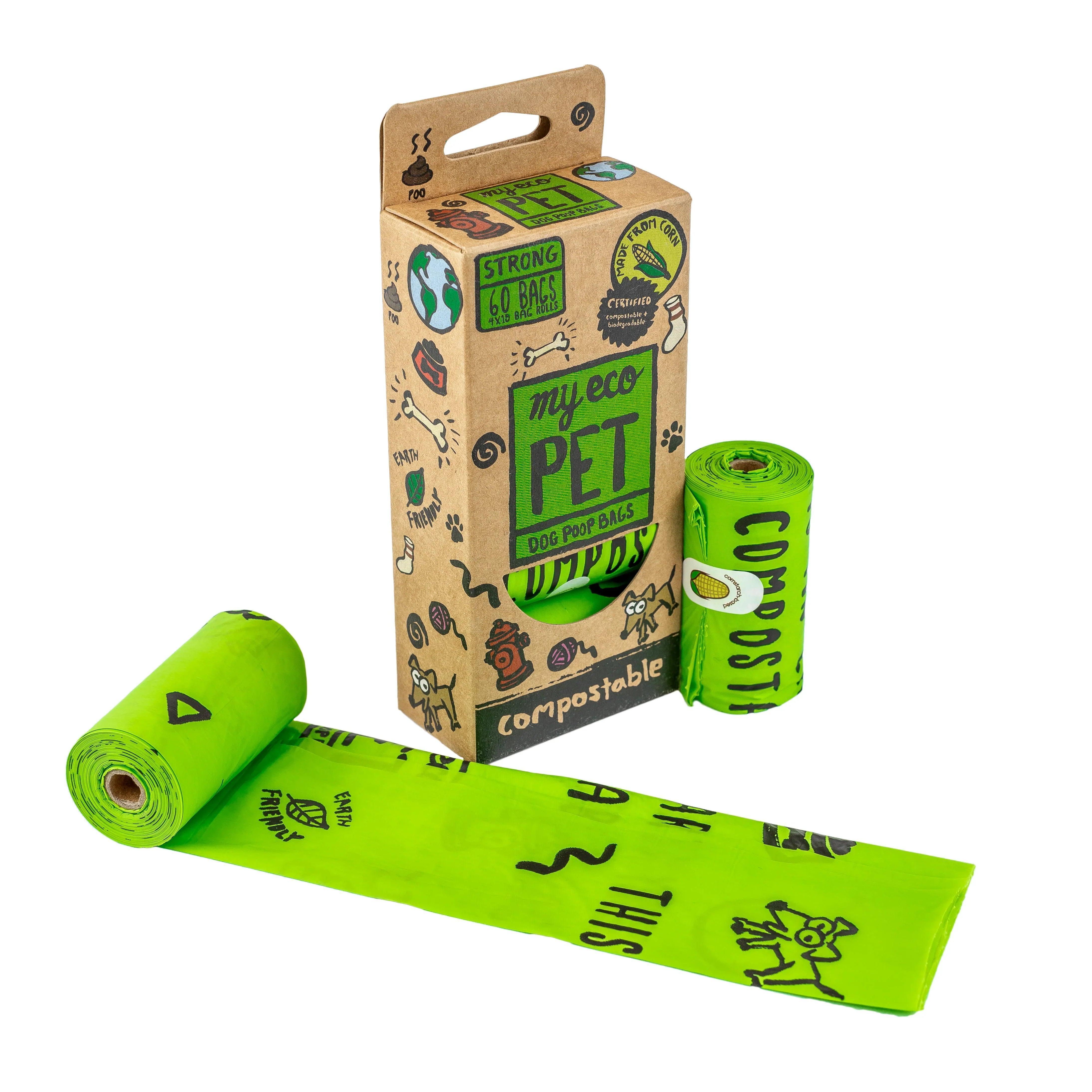 Pet Poop Bags 4 Roll Multi Pack