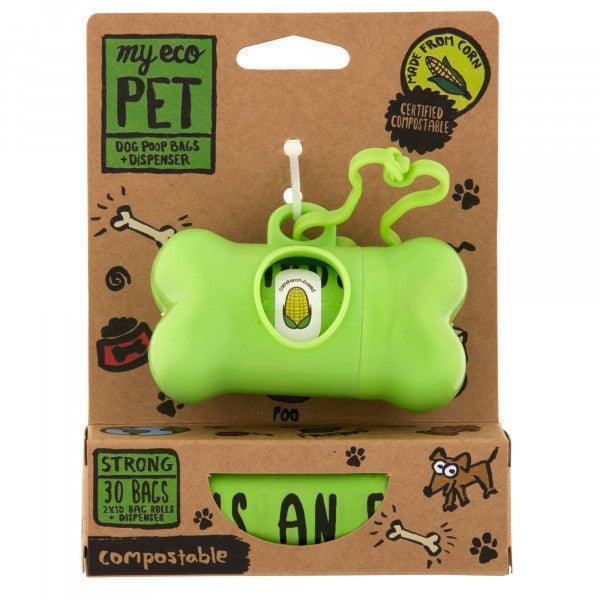 Pet Poop Bags with Portable Dispenser