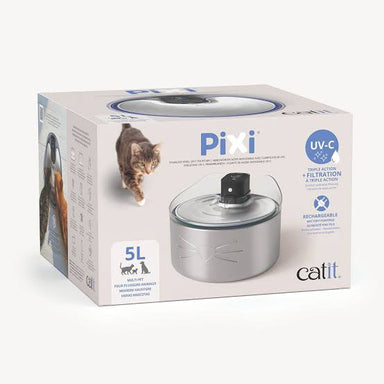 PIXI Stainless Steel UVC Drinking Fountain 5L