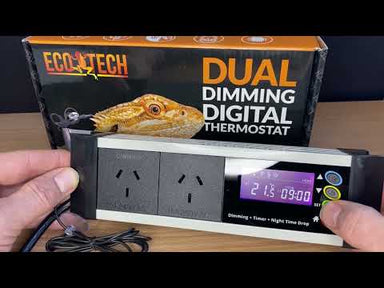 Advanced Reptile Dimming Thermostat Day-Night Temperature Control