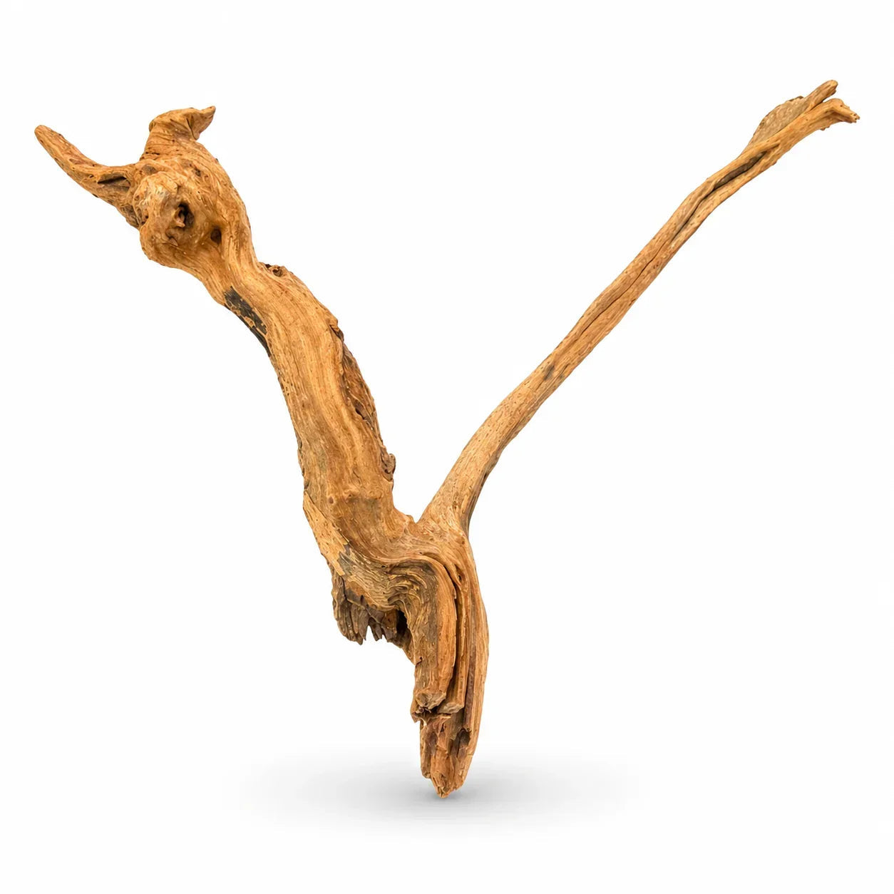 Natural Red Driftwood 20–30cm aquarium driftwood for planted tanks and fish shelter