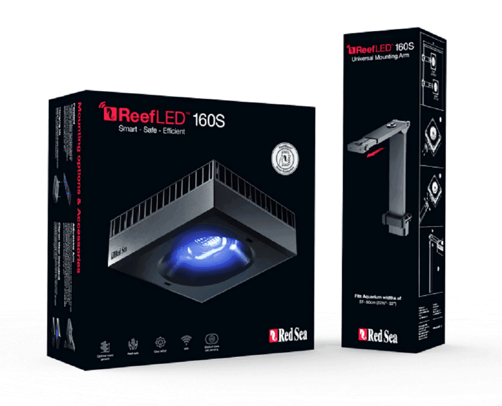 Red Sea ReefLED 160S LED with Mounting Arm