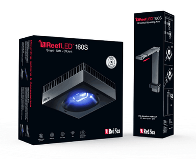 Red Sea ReefLED 160S LED with Mounting Arm