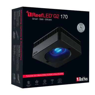 Red Sea ReefLED 170 G2 – Smart LED Reef Aquarium Light