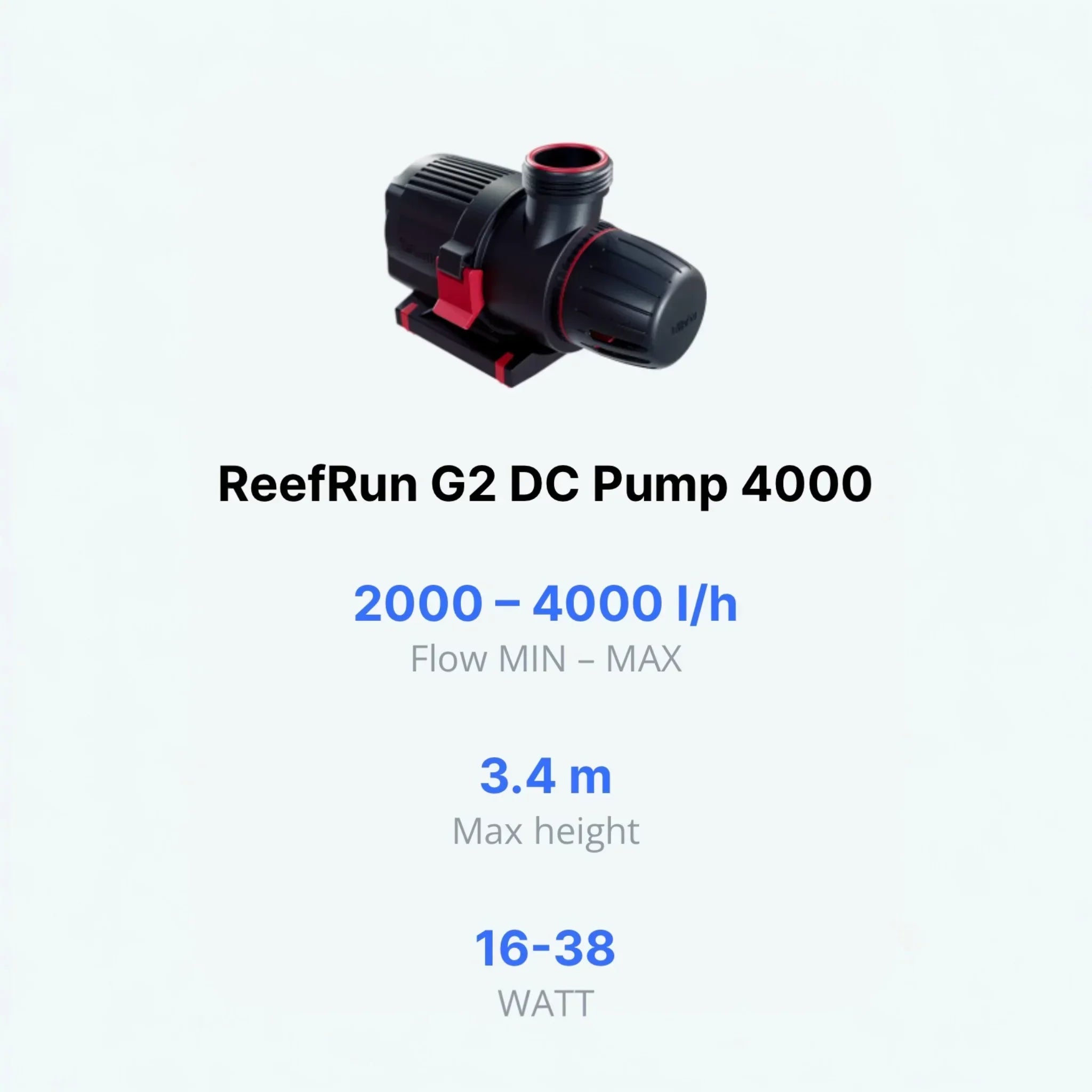 Red Sea ReefRun G2 4000 DC Pump
