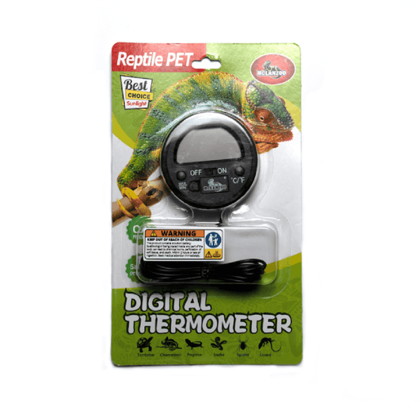 Reptile Terrarium Thermometer Hygrometer Dual Gauges Pet Rearing