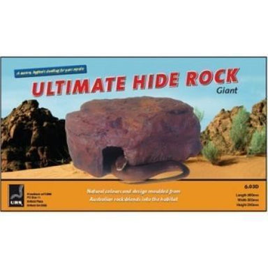 Reptile Snake Lizard Python Hide Rock- Giant (XL)