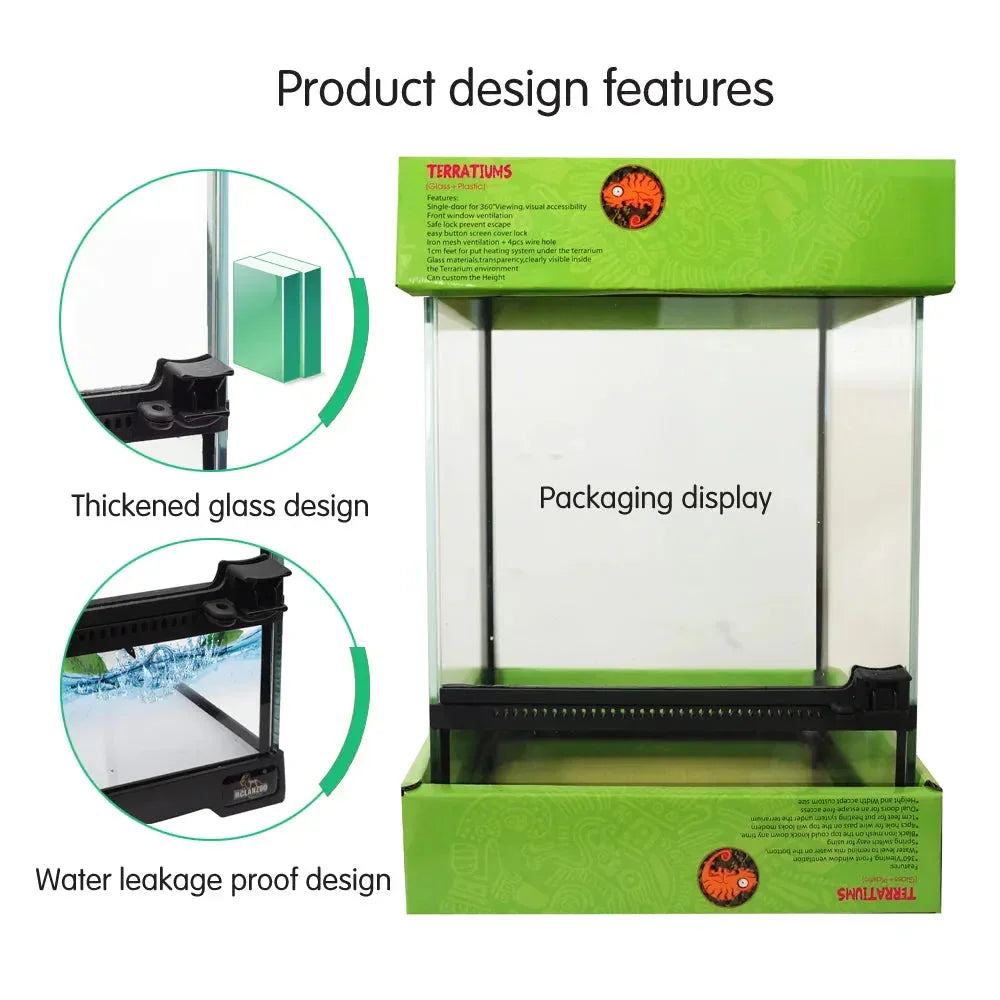 Reptile Terrarium Nano 20cm x 20cm x 30cm