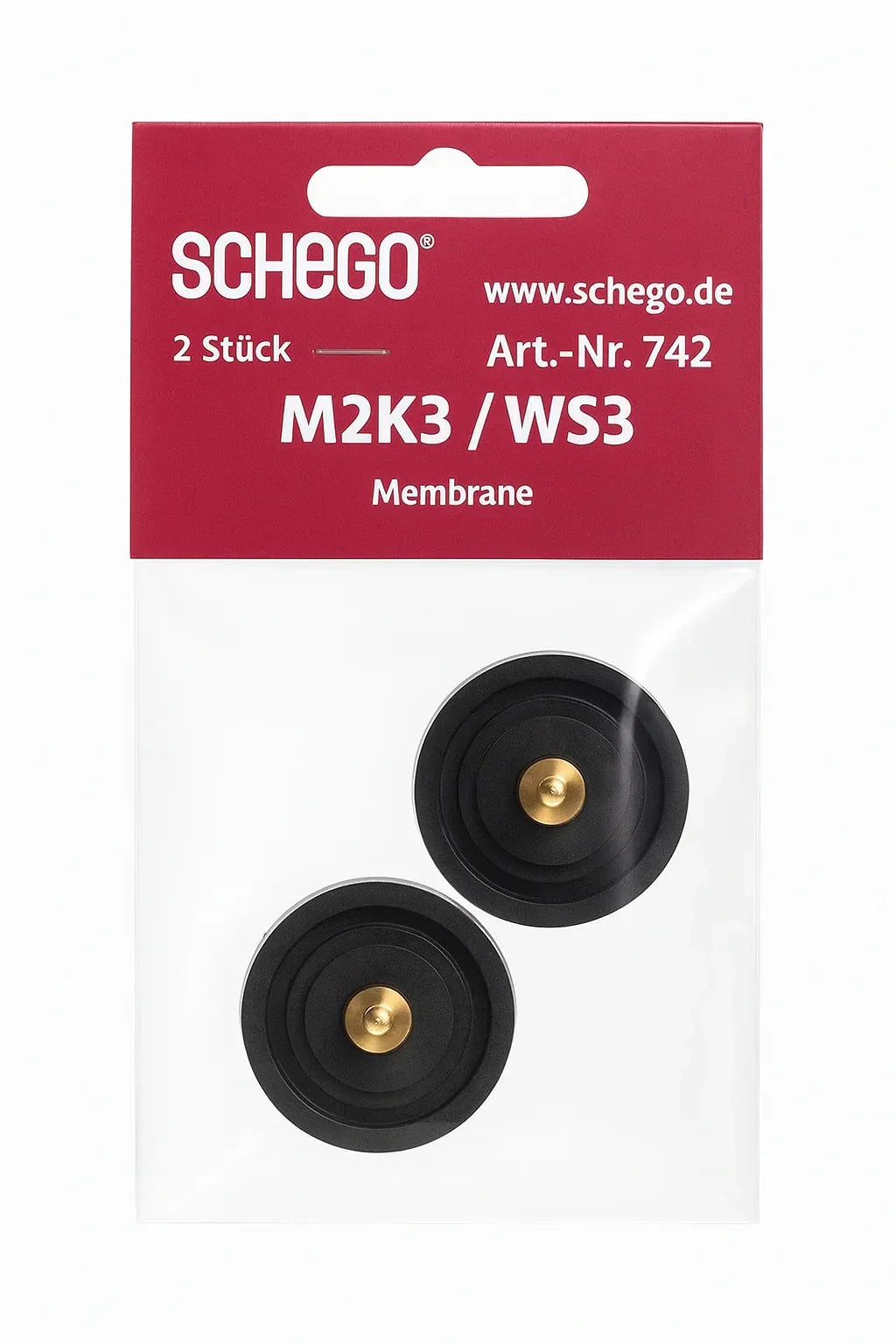 Schego M2K3/WS3 Air Pump Diaphrams (2)
