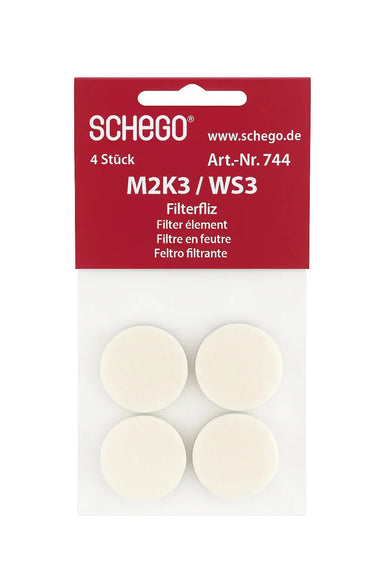 Schego M2K3/WS3 Air Pump Felt Filters (4)