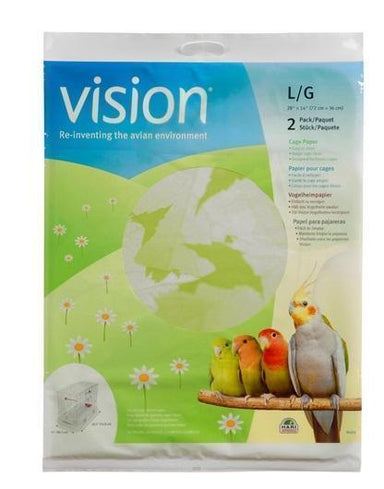 Vision Bird Cage Paper for Large (L01 - L12) Cage