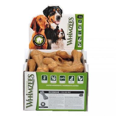 Whimzees Ricebone - Bulk Box of 50 Pieces