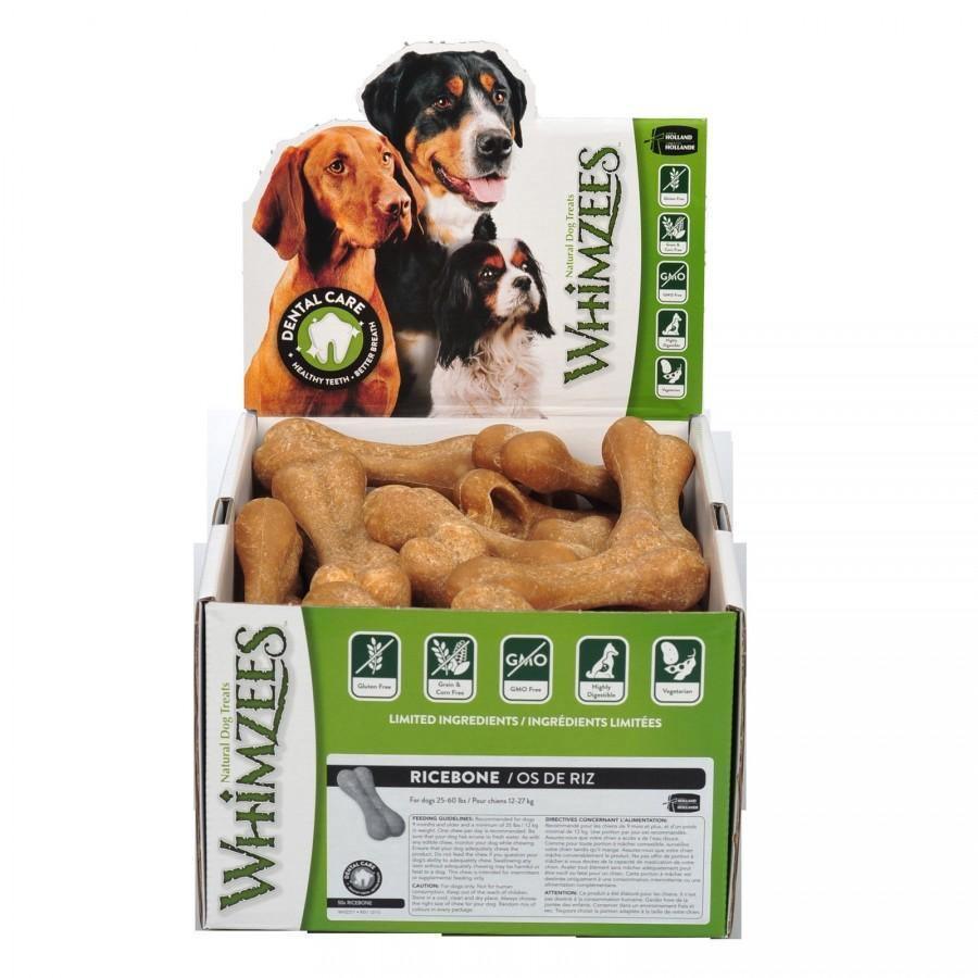 Whimzees Ricebone - Bulk Box of 50 Pieces