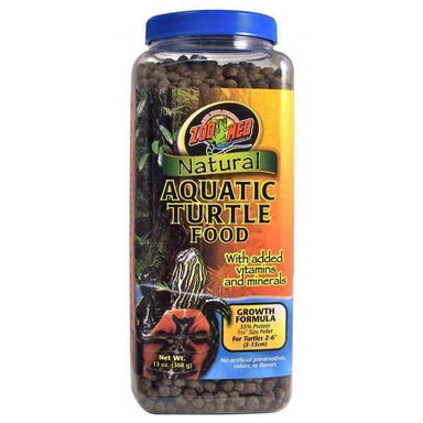 Zoo Med Aquatic Turtle Food Growth Formula 365g