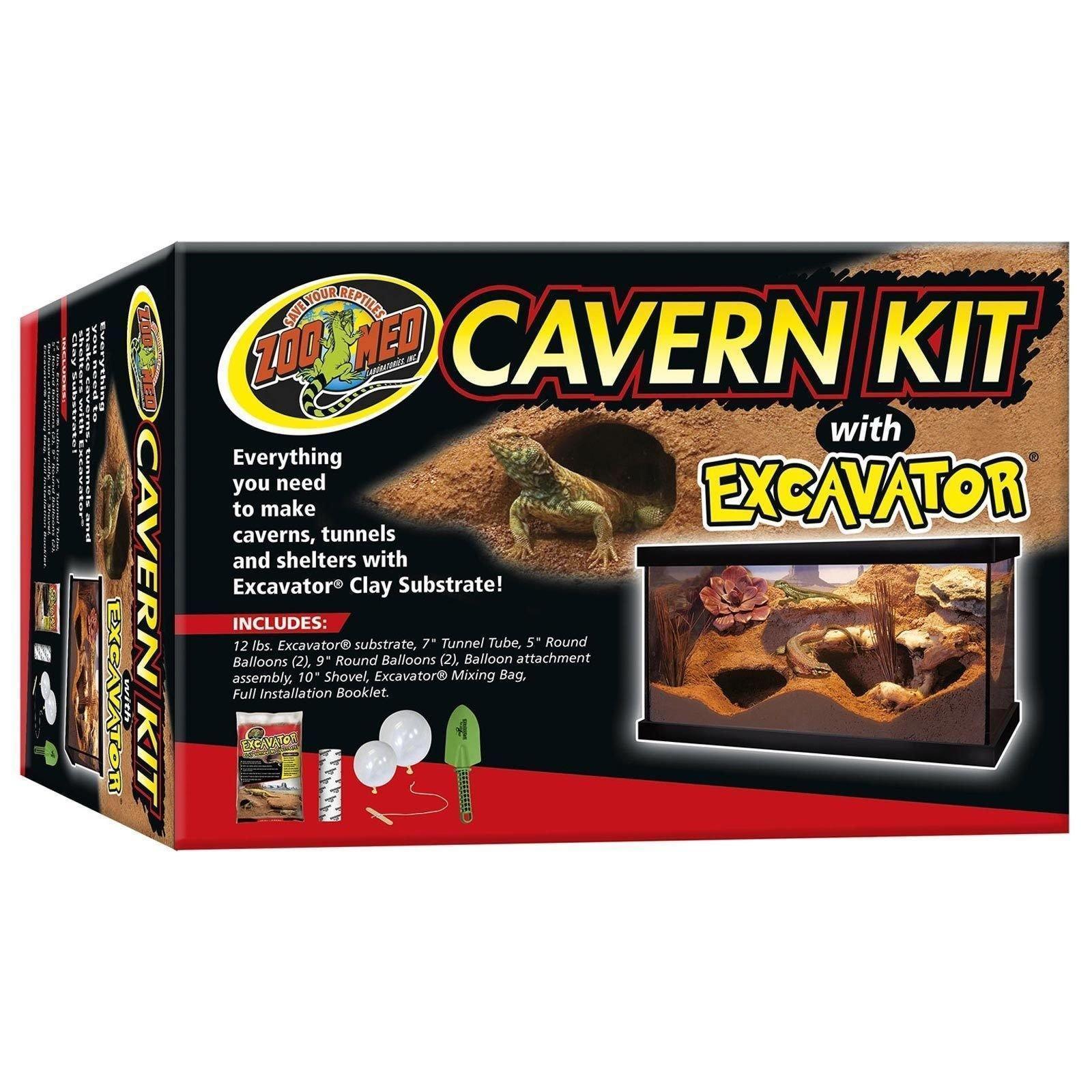 Zoo Med Cavern Kit with Excavator