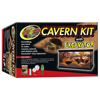Zoo Med Cavern Kit with Excavator