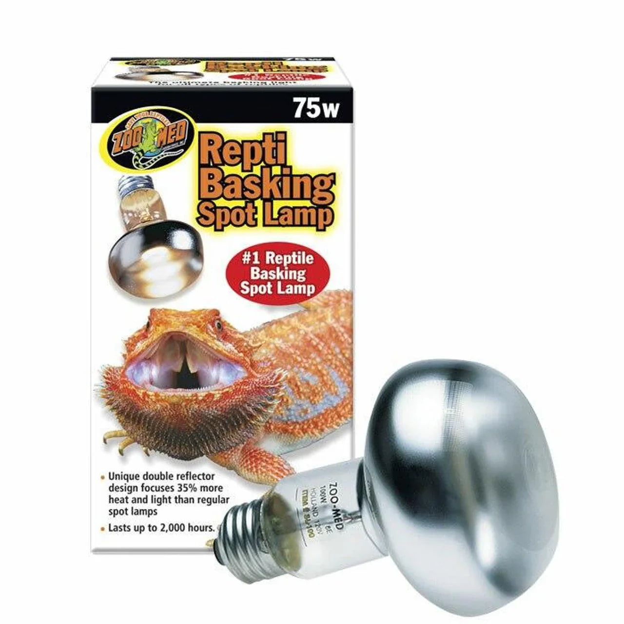 Zoo Med Desert UVB & Heat Lighting Kit – Dual Lamp Reptile Fixture