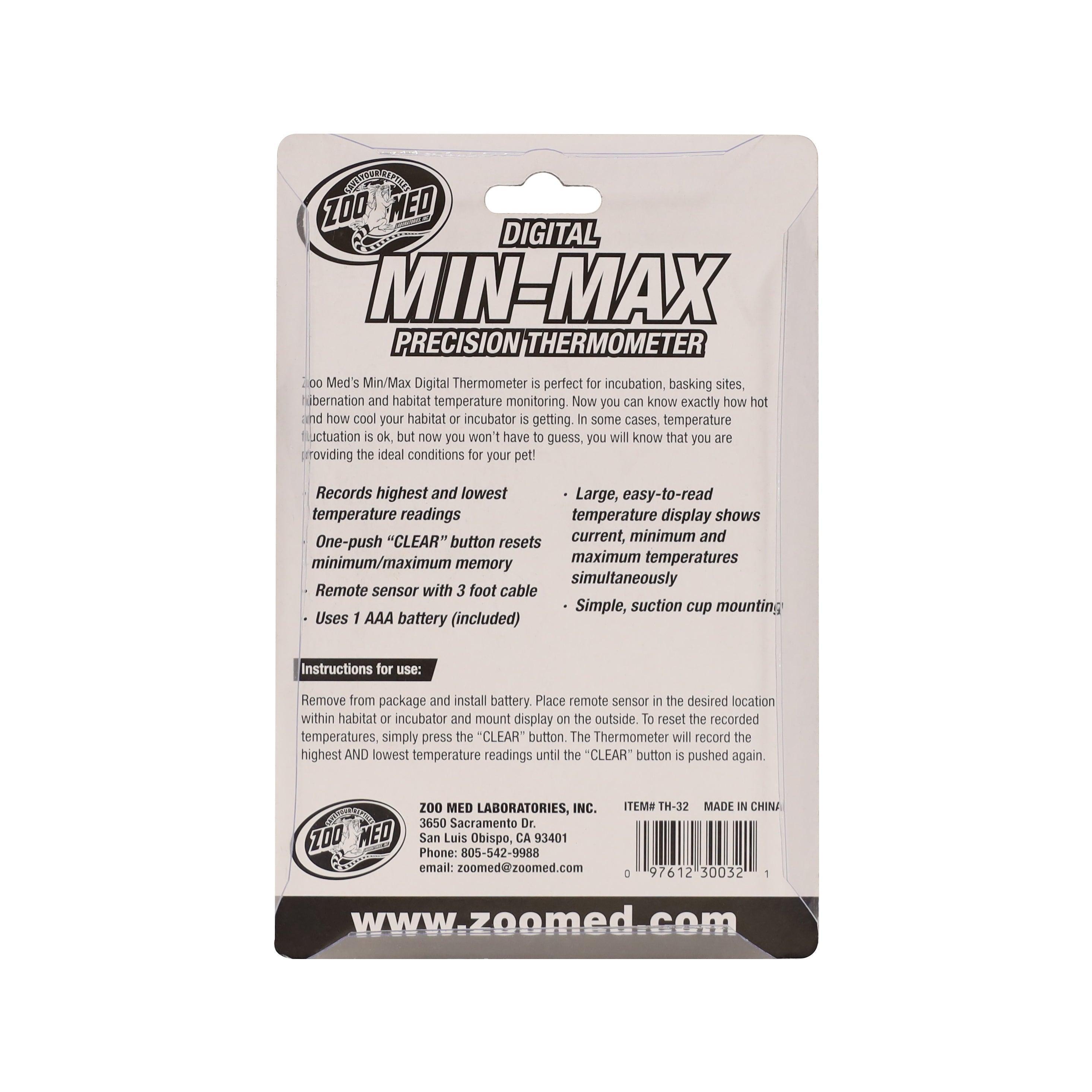Zoo Med Digital Min/Max Thermometer