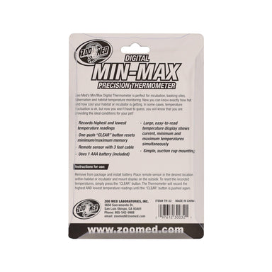 Zoo Med Digital Min/Max Thermometer