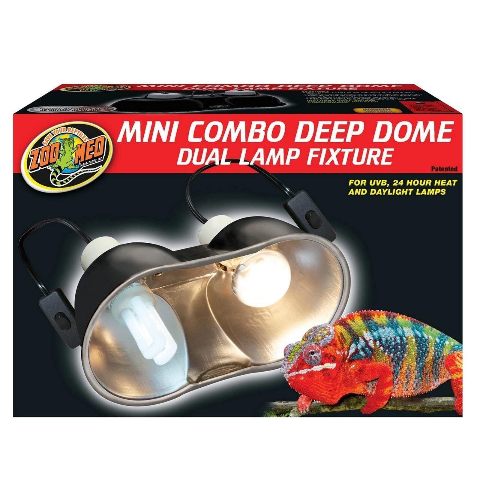 Zoo Med Mini Combo Deep Dome Reflector