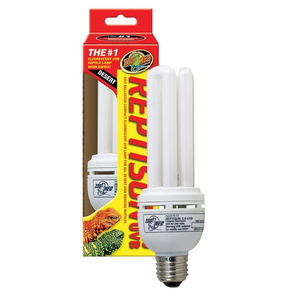 Reptisun 10.0 compact uvb fluorescent sale bulb