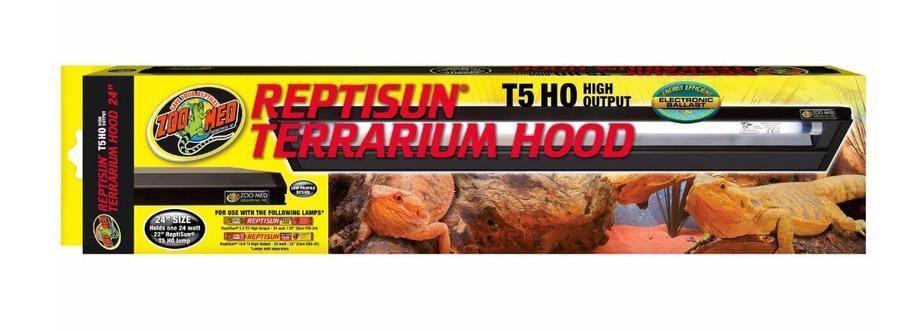 Zoo Med Reptisun T5 HO Terrarium Hood High Output 24" (24W)