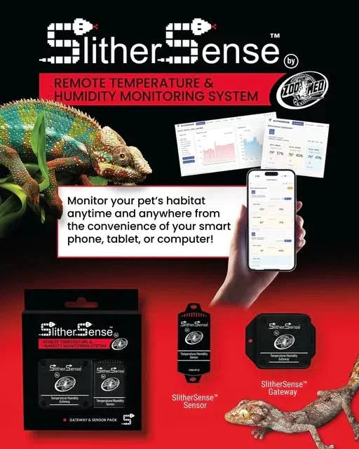Zoo Med SlitherSense WiFi Reptile Monitoring System