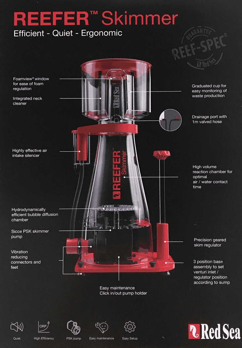 Red Sea Reefer Protein Skimmer RSK-300